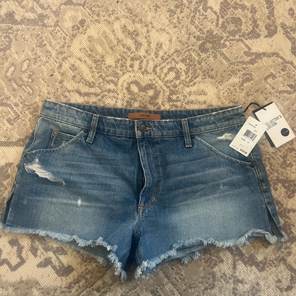 Joe's Jeans Women's Blue Denim Shorts